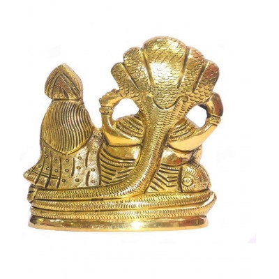 Genric 0 - Vishnu Laxmi Brass Idol