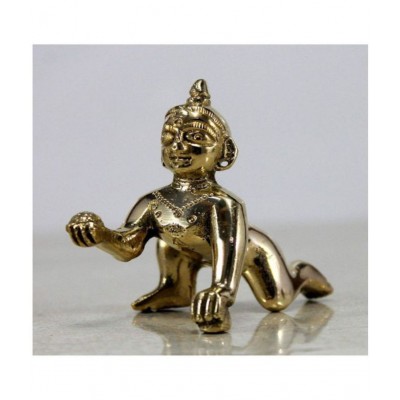 Genric 0 Laddu Gopal Brass Idol