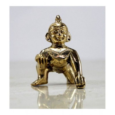 Genric 0 Laddu Gopal Brass Idol