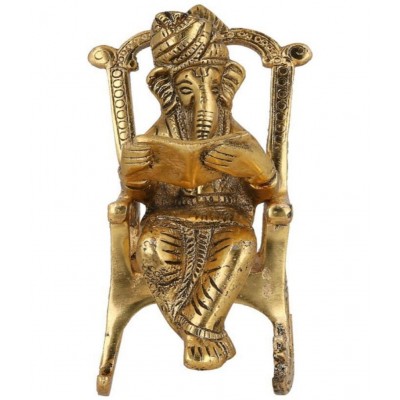 Genric 0 Lord Ganesha Brass Idol