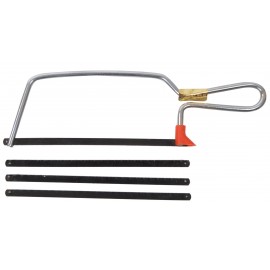 Globus Carpenter Tool Kit Junior Hacksaw With 3 Extra Blades (6 Inch-150 mm)