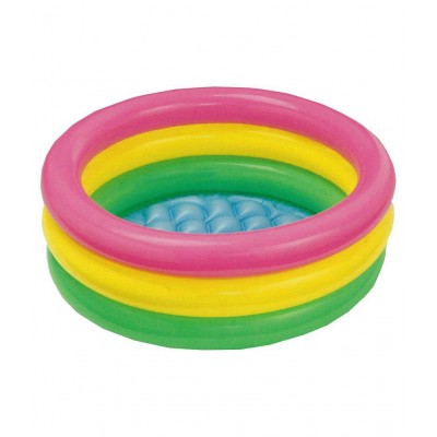 God Devotee Intex Inflatable 3 Feet Baby Swimming Pool/Bath Tub.