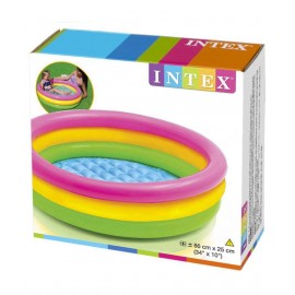 God Devotee Intex Inflatable 3 Feet Baby Swimming Pool/Bath Tub.