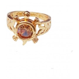 Gold Plated Tortoise Shape, Kachua Good Luck Charm Fashion Finger Ring for Unisex (Ring Diamond Color May Vary) Gold Plated Tortoise Shape, Kachua Good Luck Charm Fashion Finger Ring for Unisex (Ring Diamond Color May Vary)