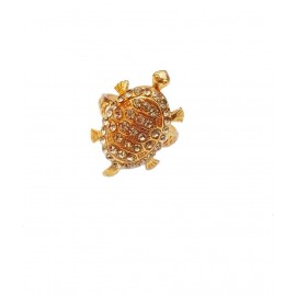 Gold Plated Turtle Tortoise Vaastu Fengshui Kachua Band Good Luck Charm Fancy Fashion Finger Ring Gift Jewelry for Men and Women Gold Plated Turtle Tortoise Vaastu Fengshui Kachua Band Good Luck Charm Fancy Fashion Finger Ring Gift Jewelry for Men and Women