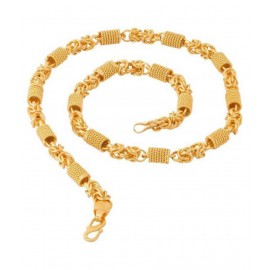Gold-plated Plated Metal Chain Set