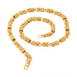 Gold-plated Plated Metal Chain Set