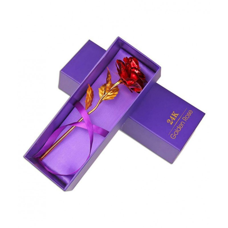 Golden Rose Rose Red Artificial Flowers - Pack of 1