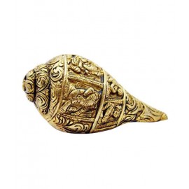 Golmaalshop Brass Shankh