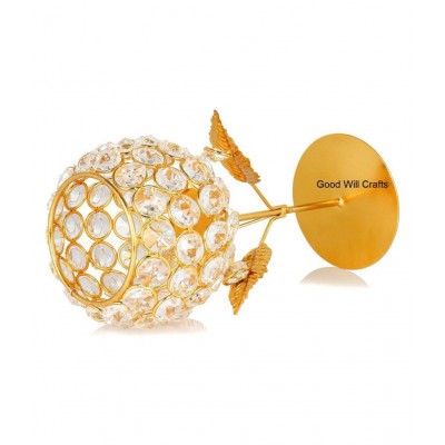 Good Will Crafts Gold Floor Iron Tea Light Holder - Pack of 1