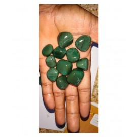 Green Jade Natural Agate Tumble Stone ( 100 G )