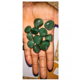 Green Jade Natural Agate Tumble Stone ( 100 G )