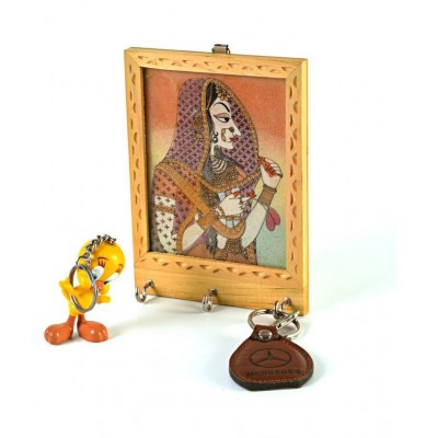 Gunnu Sales Brown Wood Handicraft Showpiece - Pack of 1