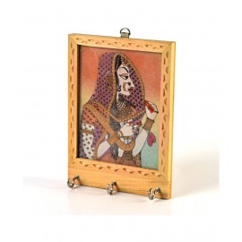 Gunnu Sales Brown Wood Handicraft Showpiece - Pack of 1