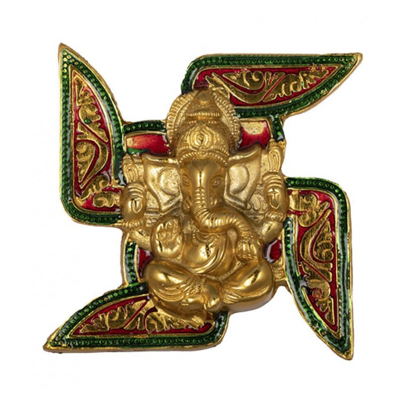 Gunnu Sales Multicolour Metal Handicraft Showpiece - Pack of 1