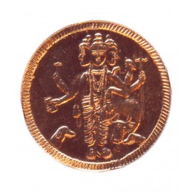 Guru Dattatreya Lord Datta  Dattaguru Shri Gurudev Datta Copper Coin