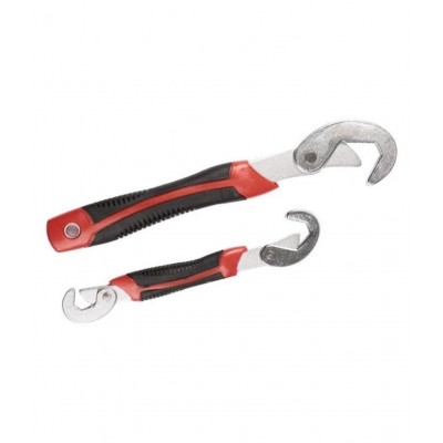 H Imported Snap N Grip Adjustable Wrench - Set of 2