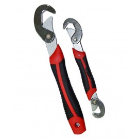 H Imported Snap N Grip Adjustable Wrench - Set of 2