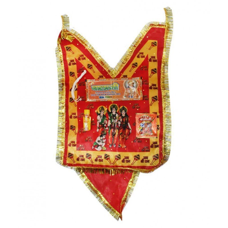 HANUMAN JI CHOLA (SILVER BARK,JANEU,CHAMELI TAIL,SINDOOR