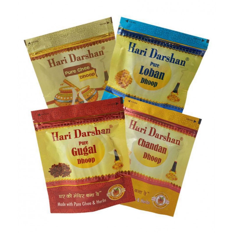 HARI DARSHAN - Dhoop ( Pack of 4 )