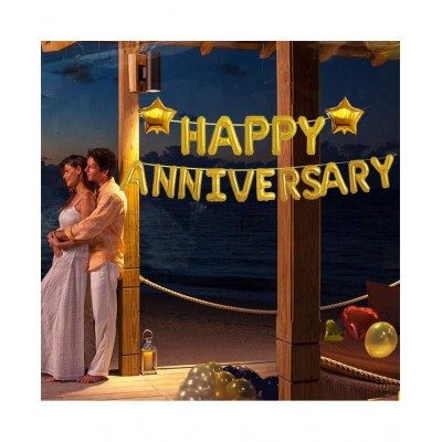 HAZMOM  HAPPY ANNIVERSARY FOIL BALLOON