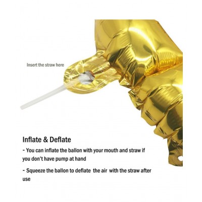 HAZMOM  HAPPY ANNIVERSARY FOIL BALLOON