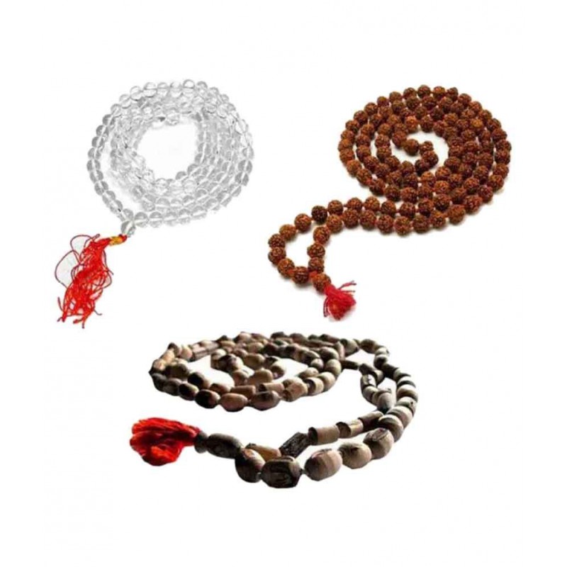 HD Ratan Rudraksha & Astrology Tulsi Pooja Mala