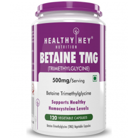HEALTHYHEY NUTRITION Betaine Trimethylglycine (TMG) 500 mg 120 no.s Capsule