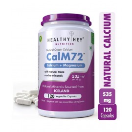 HEALTHYHEY NUTRITION CalM72 with Natural Trace Minerals 535mg 120 no.s