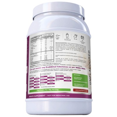 HEALTHYHEY NUTRITION ISO Whey Protein-90% with Digezyme 1 kg Powder