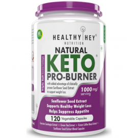 HEALTHYHEY NUTRITION Keto Pro-Burner 120 capsules 1000 mg