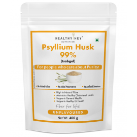 HEALTHYHEY NUTRITION Psyllium Husk 99%,  Fibre Support 400 gm Powder