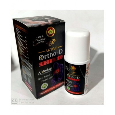 HERBOMEDS AKTIVE ORTHO-D OIL (ROLL ON) Oil 100 ml Pack Of 4