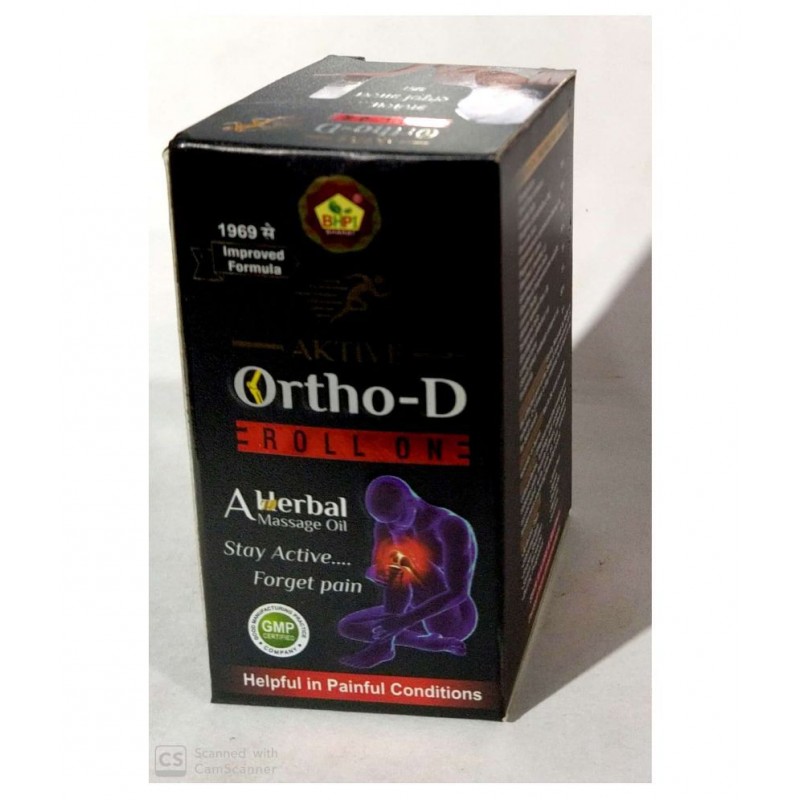 HERBOMEDS AKTIVE ORTHO-D OIL (ROLL ON) Oil 100 ml Pack Of 4