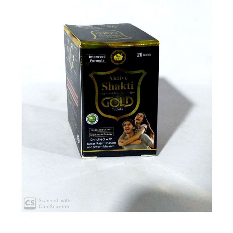 HERBOMEDS AKTIVE SHAKTI PLUS GOLD TAB + OIL 15 ML Tablet 20 no.s