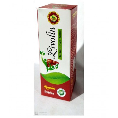 HERBOMEDS BHARAT LIVOLIN SYRUP (LIVER TONIC) Liquid 200 ml Pack Of 5