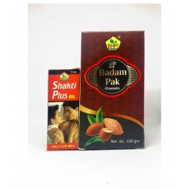 HERBOMEDS Badam Pak with Shakti Plus Oil 5ml Powder 200 gm Pack Of 1 HERBOMEDS Badam Pak with Shakti Plus Oil 5ml Powder 200 gm Pack Of 1