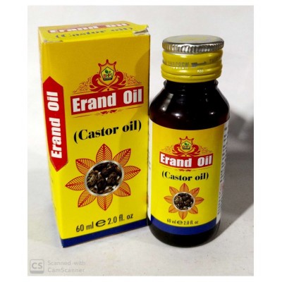 HERBOMEDS ERAND OIL 100% ORGANIC BY BHARAT Oil 60 ml Pack Of 6