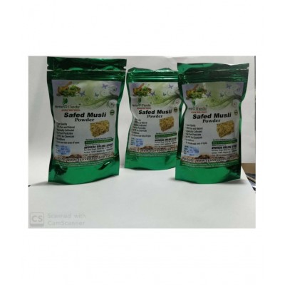 HERBOMEDS SAFED MUSLI CHURAN Powder 100 gm Pack of 3