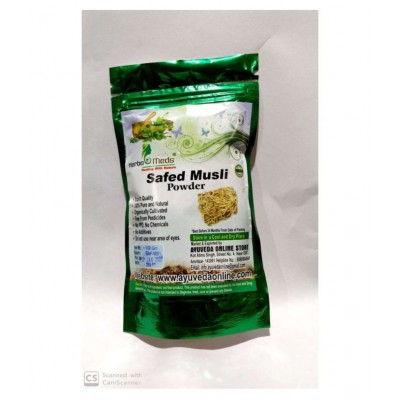 HERBOMEDS SAFED MUSLI CHURAN Powder 100 gm Pack of 3