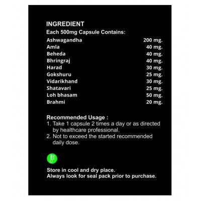 HMV Herbals Fit Buddy Mass Gainer Herbal Capsule 30 no.s Pack Of 1