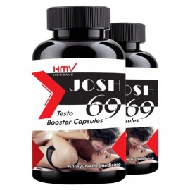 HMV Herbals JOSH 69 Men Power Herbal Capsule 60 no.s Pack Of 2