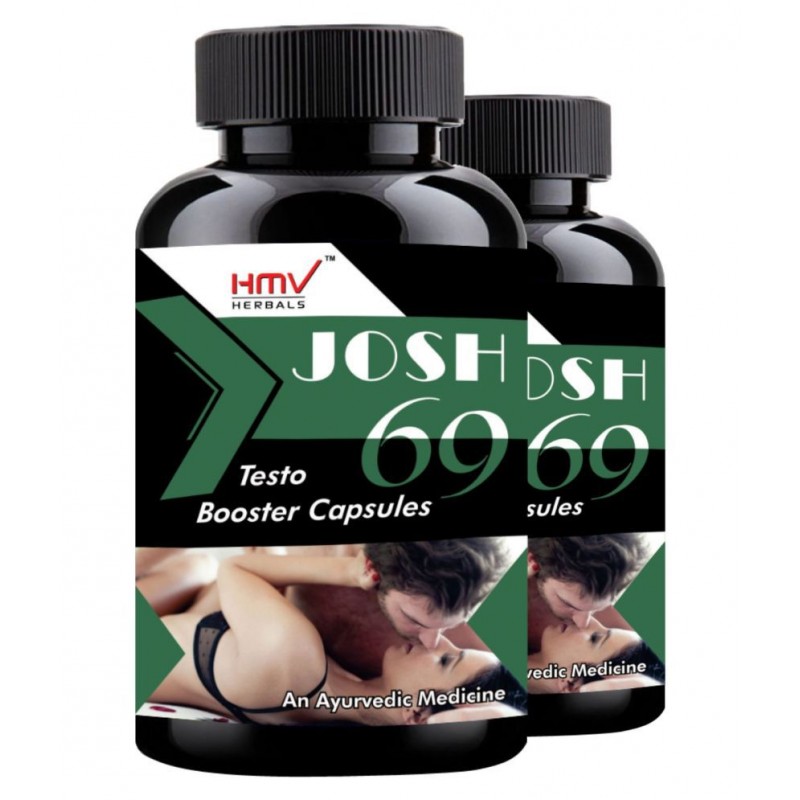 HMV Herbals Josh 69 Mega Pack- Herbal Men Power Capsule 120 no.s Pack Of 2
