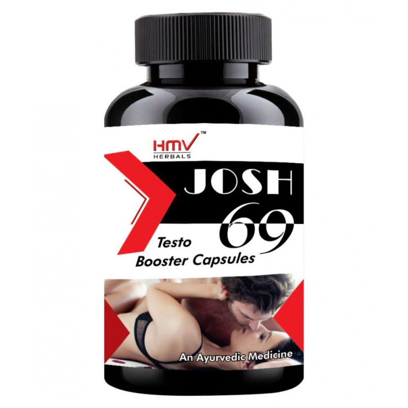 HMV Herbals Josh 69 Testo Booster Herbal Capsule 30 no.s Pack Of 1