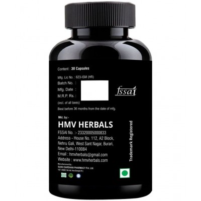 HMV Herbals XXX Power Gold Capsules for Men Herbal Capsule 30 no.s Pack Of 1