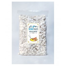 HOMETALES - 500pc Cotton Wicks, Diya Batti for Pooja, White HOMETALES - 500pc Cotton Wicks, Diya Batti for Pooja, White