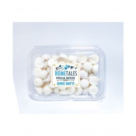 HOMETALES - Set of 100 - Vanaspati Ghee Diya Wicks/Ghee batti for Pooja (White) HOMETALES - Set of 100 - Vanaspati Ghee Diya Wicks/Ghee batti for Pooja (White)