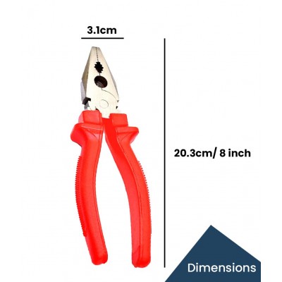 HOMETALES Hardware Combination Plier Orange