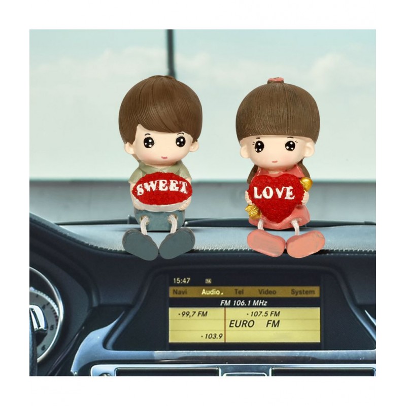 HOMETALES Love Couple Resin Showpiece/Figurine- 8 Inch