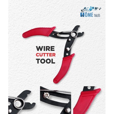 HOMETALES Pack of 2 U, 6 inches Finest Wire Cutter/Stripper